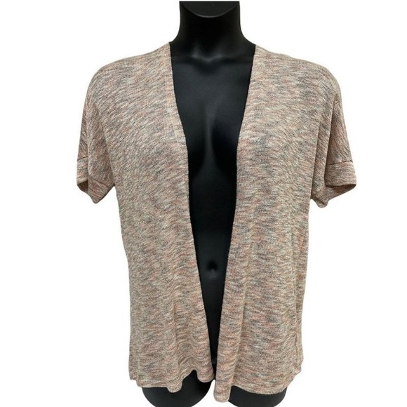 Size 1 Torrid Multi Space Dye Hacci & Lurex Doleman Cardigan - Picture 1 of 3